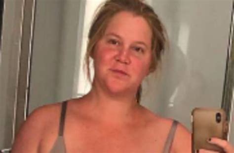 Nearly There Amy Schumer Feels Strong As She Shows Off Bare Baby Bump