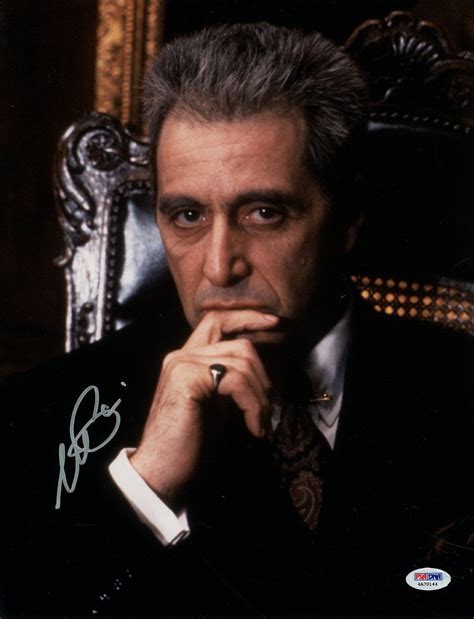 Lot Detail Al Pacino Signed Godfather Part 3 11x14 Photo Psadna