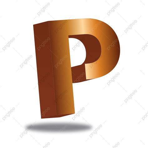 รูปการออกแบบตัวอักษร 3d ตัวอักษร P Png คำ ชุด จำนวนภาพ Png และ