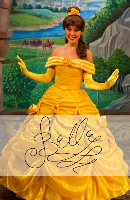 Belle Autograph Disney Princess Photo 37809238 Fanpop