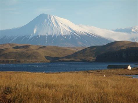 Mt Vsevidof Umnak Island Volcanes Submarino Extintos