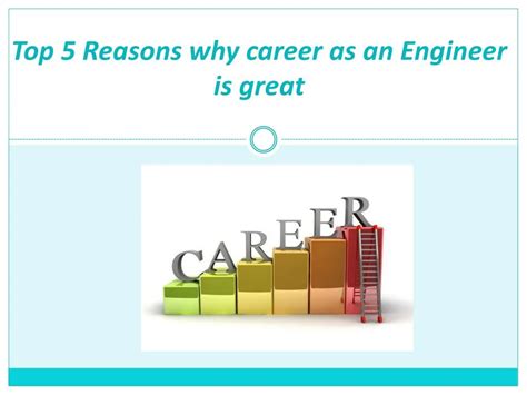Ppt Reasons To Choose Career As An Engineer Powerpoint Presentation