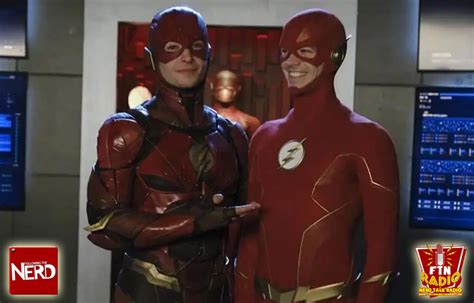grant gustin finally addresses rumour of cameo in the flash movie following the nerd