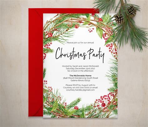 How To Make Your Christmas Invitation Sample Look Amazing In 13 Days