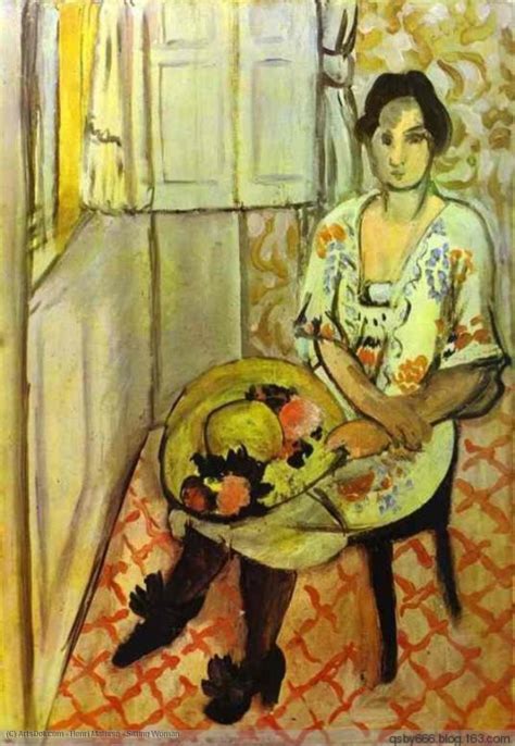 Reproducciones De Pinturas Mujer Sentada De Henri Matisse