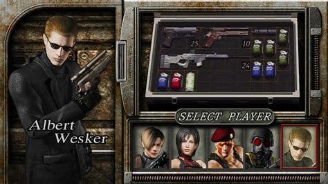Resident Evil 4 The Mercenaries Albert Wesker 5 Stars All Stages