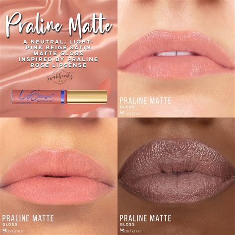 Lipsense Praline Matte Gloss Limited Edition Swakbeauty Com