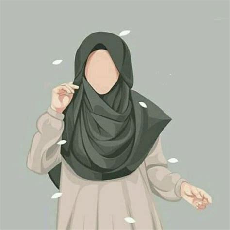 Kumpulan Kartun Hijab Muslimah Cute Jutaan Gambar Kartun Hijab