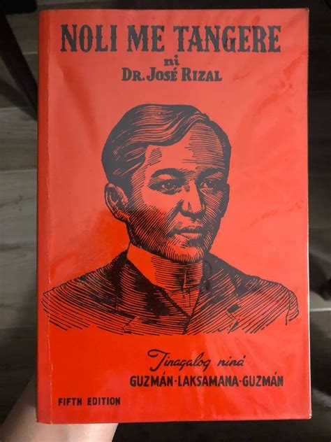 Noli Me Tangere Ni Dr Jose Rizal Hobbies And Toys Books And Magazines