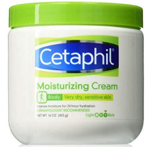 Cetaphil Moisturizing Cream For Drysensitive Skin Fragrance Free 16