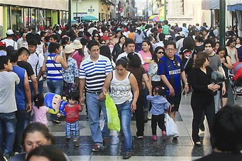 Perú Será El Quinto País De América Del Sur Con Mayor Población En El