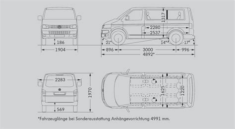 Vw T Technische Zeichnung De Autos Gallerie