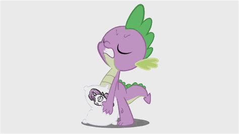 Dead Source Questionable Artist Trmario Rarity Spike Dragon Animated Body Pillow