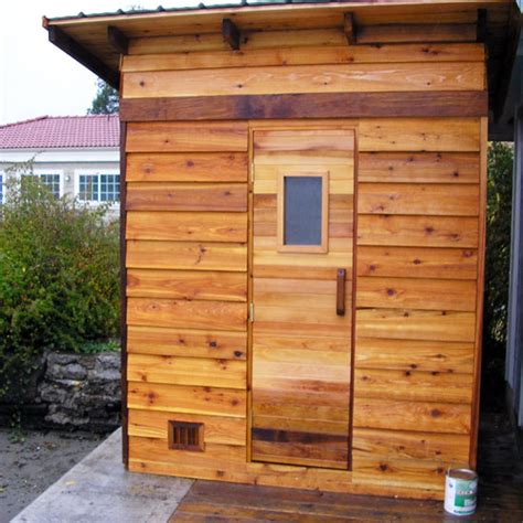 4 X 6 Outdoor Sauna Kit Heater Accessories Roof