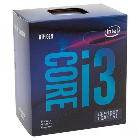 Processador Intel Core I3 9100f Coffee Lake 36ghz 42ghz Max Turbo