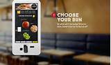 Images of Fast Food Ordering Kiosk