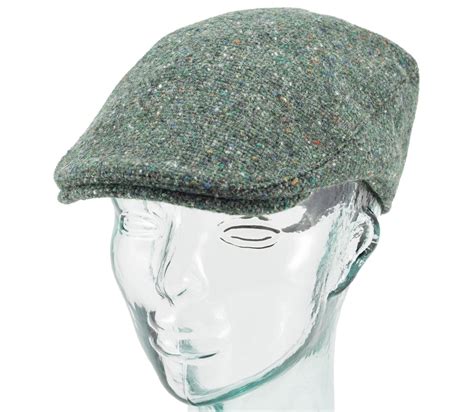 Hanna Hats Donegal Tweed Donegal Touring Cap Real Irish