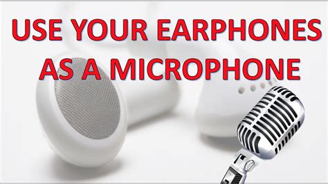 If you're having trouble with headphones or a microphone, try disconnecting them and using the speaker or microphone built into your computer. How to use Headphones / Earphones as a Microphone - YouTube