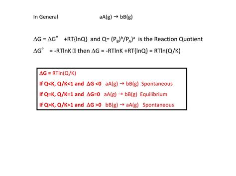 In thermodynamics, the gibbs free energy (or gibbs energy) is a thermodynamic potential that can be used to calculate the maximum reversible work that may be performed by a thermodynamic system at a constant temperature and pressure. PPT - Chapter 13 (week 8) Thermodynamics and Spontaneous ...