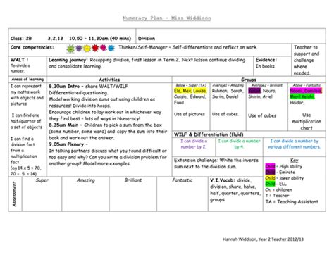 Various Lesson Plans Ks1 Maths And English Teaching Resources