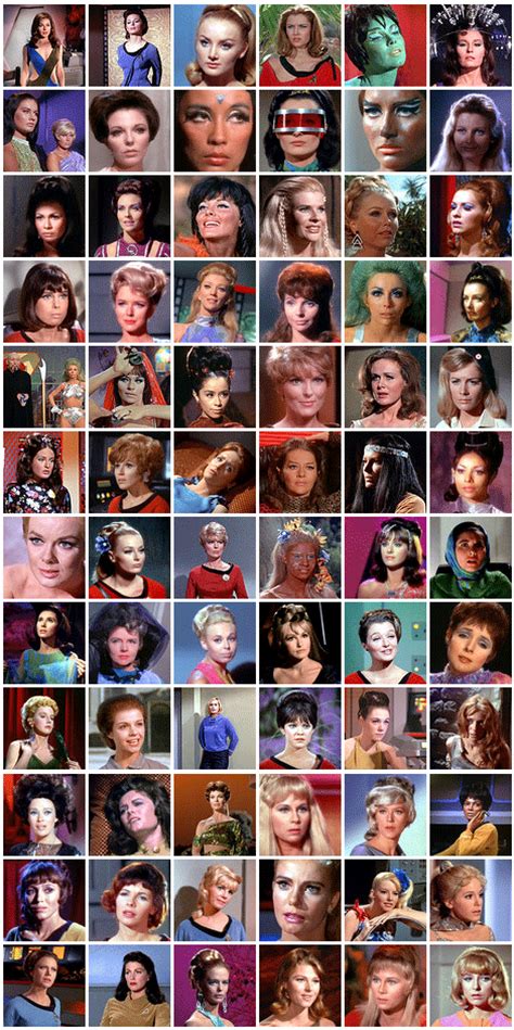 The Women Of Star Trek I Guess Nancy Crater The Salt Vampire Doesnt