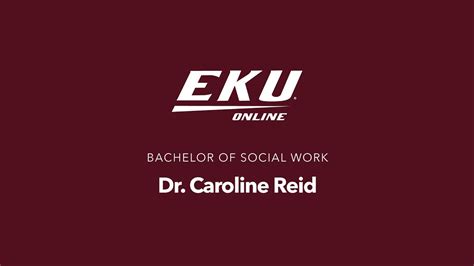 Eku Online Bachelor Of Social Work Program Youtube