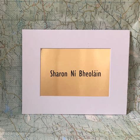 Sharon Gold Foiled Print Etsy Ireland