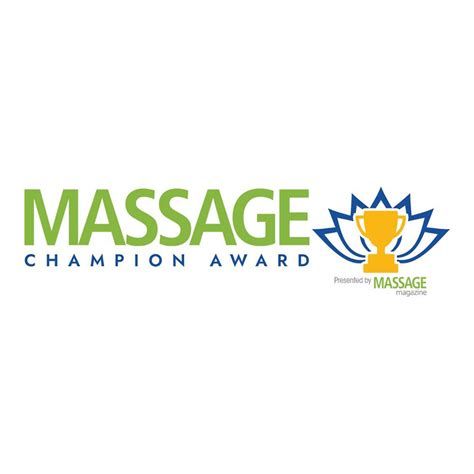 Massage Magazine Announced The Recipient Of Its First Annual Massage Champion Of The Year Award