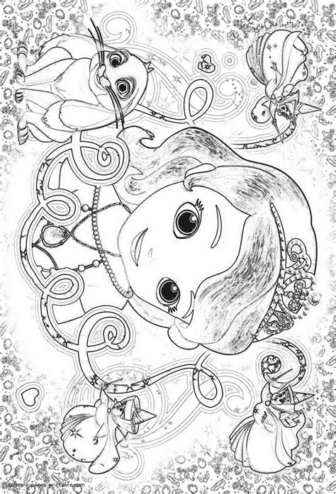 Sofia The First Coloring Pages To Print Coloring Pages Printablecom