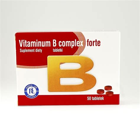 Vitaminum B Complex Forte Tabletek Apteka Moderna