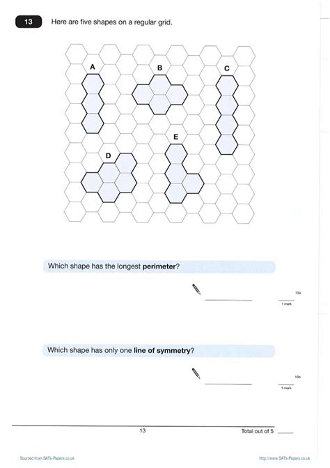 Worksheet will open in a new window. FREE Worksheets: KS2 Maths Test-a 2012 SATs Papers | The ...