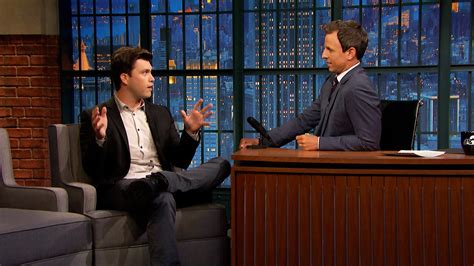 Watch Late Night With Seth Meyers Interview Colin Jost On Growing Up On Staten Island