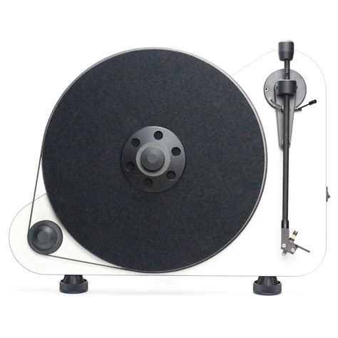 Pro Ject Vertical Turntable Right White Vt E R