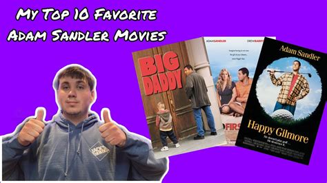 My Top 10 Favorite Adam Sandler Movies Ranked Youtube