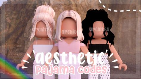 Bloxburg Outfit Codes Aesthetic Pjs Aestℎetic Accesories And Clotℎing Codes For Bloxburg Or Rhs