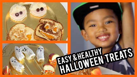 Easy Healthy Halloween Treats Youtube