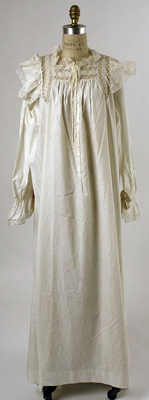 Nightgown Ca 1880s From The Metropolitan Museum Of Art With Images