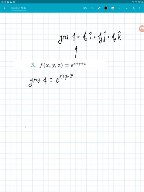 solved find the gradient of the function g x y z x y x z