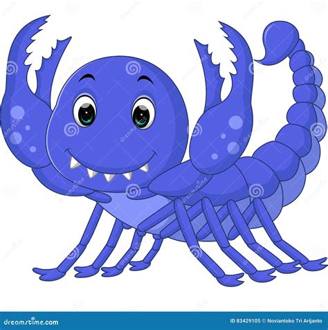 Scorpion Cartoon Stock Vector Illustration Of Tail Wildlife 83429105