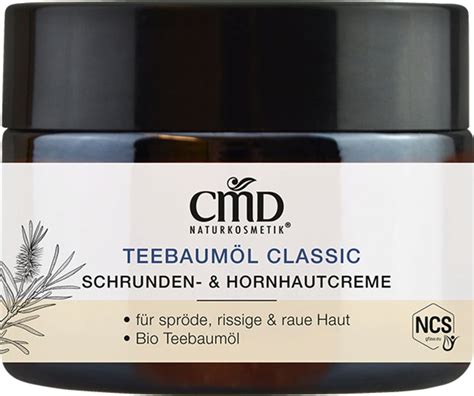 Cmd Naturkosmetik Teebaumöl Schrunden And Hornhautcreme Ecco Verde