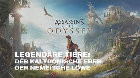 Assassins Creed Odyssee Legend Re Tiere Der Kalydonische Eber