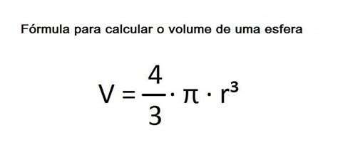 Como Calcular O Volume De Uma Esfera 4 Passos