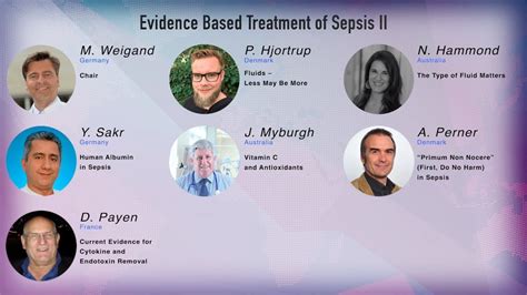 Nd WSC Evidence Based Treatment Of Sepsis II Session YouTube