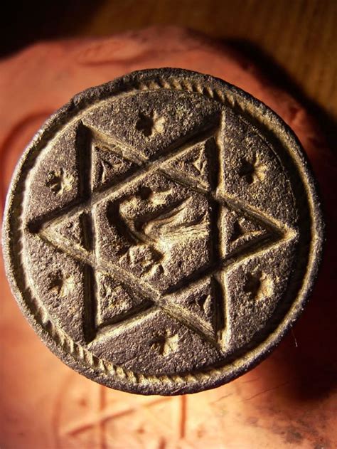 Medieval Seal Matrix Today Medieval Star Of David Antique Jewelry