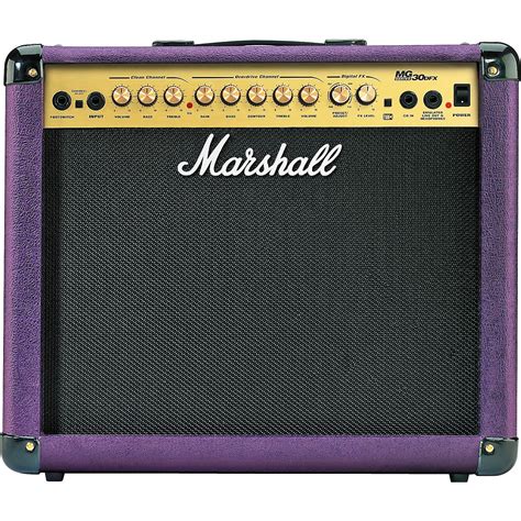 Marshall Mg30dfx 30w 1x10 Guitar Purple Combo Amp Woodwind And Brasswind