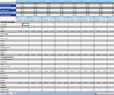Images of Home Finance Spreadsheet