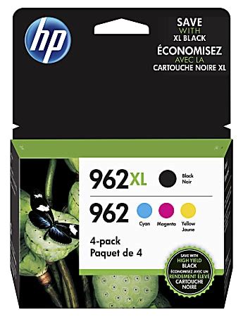 Hp Xl High Yield Black And Cyan Magenta Yellow Ink Cartridges