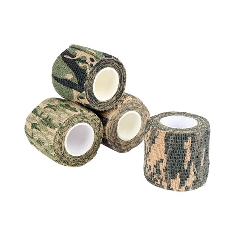 New Hot 1 Roll Men Army Adhesive Camouflage Tape For Outdoor Hunting