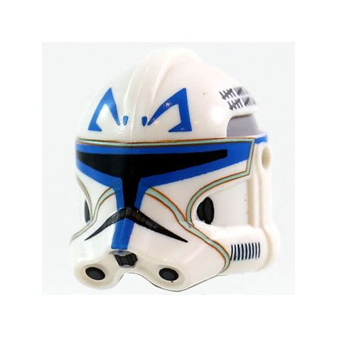 Lego Minifig Star Wars Clone Army Customs Rp2 Rex Helmet New