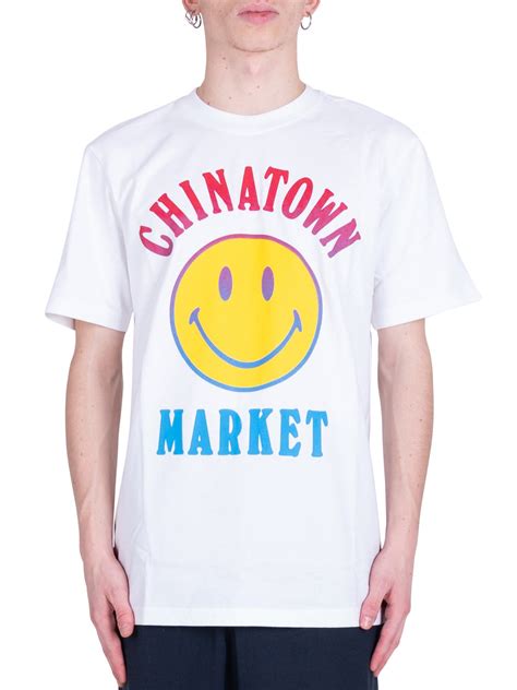 Chinatown market smiley floral shirtblack. CHINATOWN MARKET SMILEY LOGO T-SHIRT- WHITE. # ...